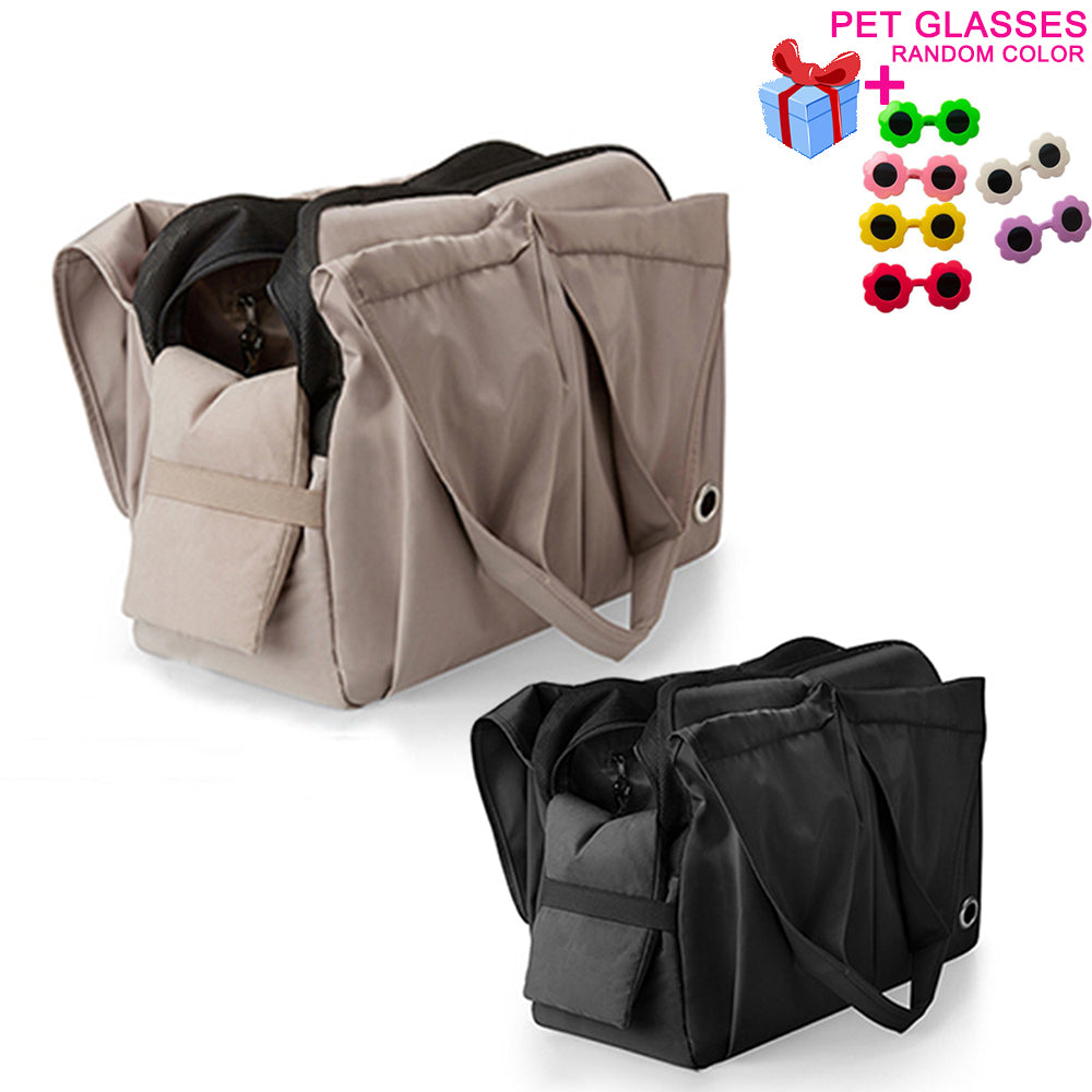 Dog Carrying Bag Pet Soft Bag Carrier For Small Medium Cat Dog Breathable Travel Bag Light Shoulder Bag Outdoor Transport Bag