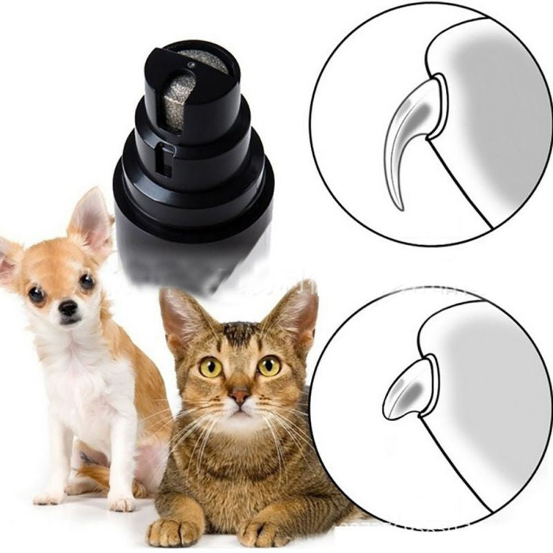 Electric Dog Nail Clippers For Dog Nail Grinders Rechargeable USB Charging Pet Quiet Cat Paws Nail